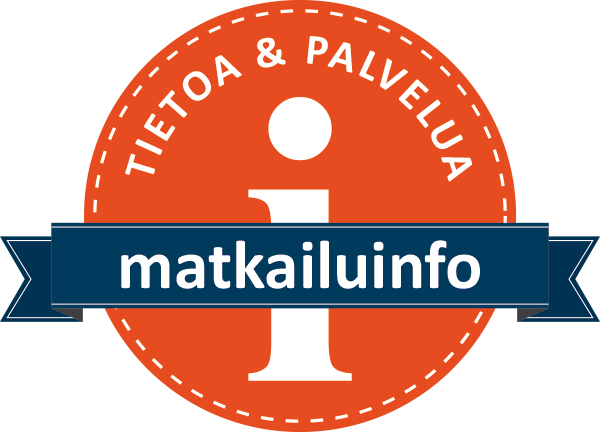 matkailuinfon oranssi logo