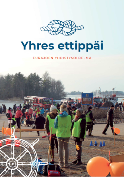 Lue tästä Eurajoen yhdistysohjelma ”Yhres ettippäi” Yhres ettippäi -esitteen kansikuva