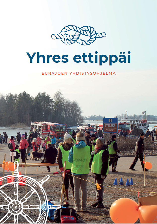 Yhres ettippäi -esitteen kansikuva