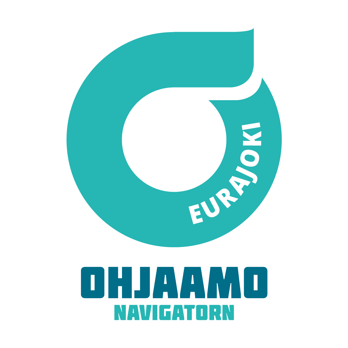 Ohjaamo Eurajoen pyöreä logo